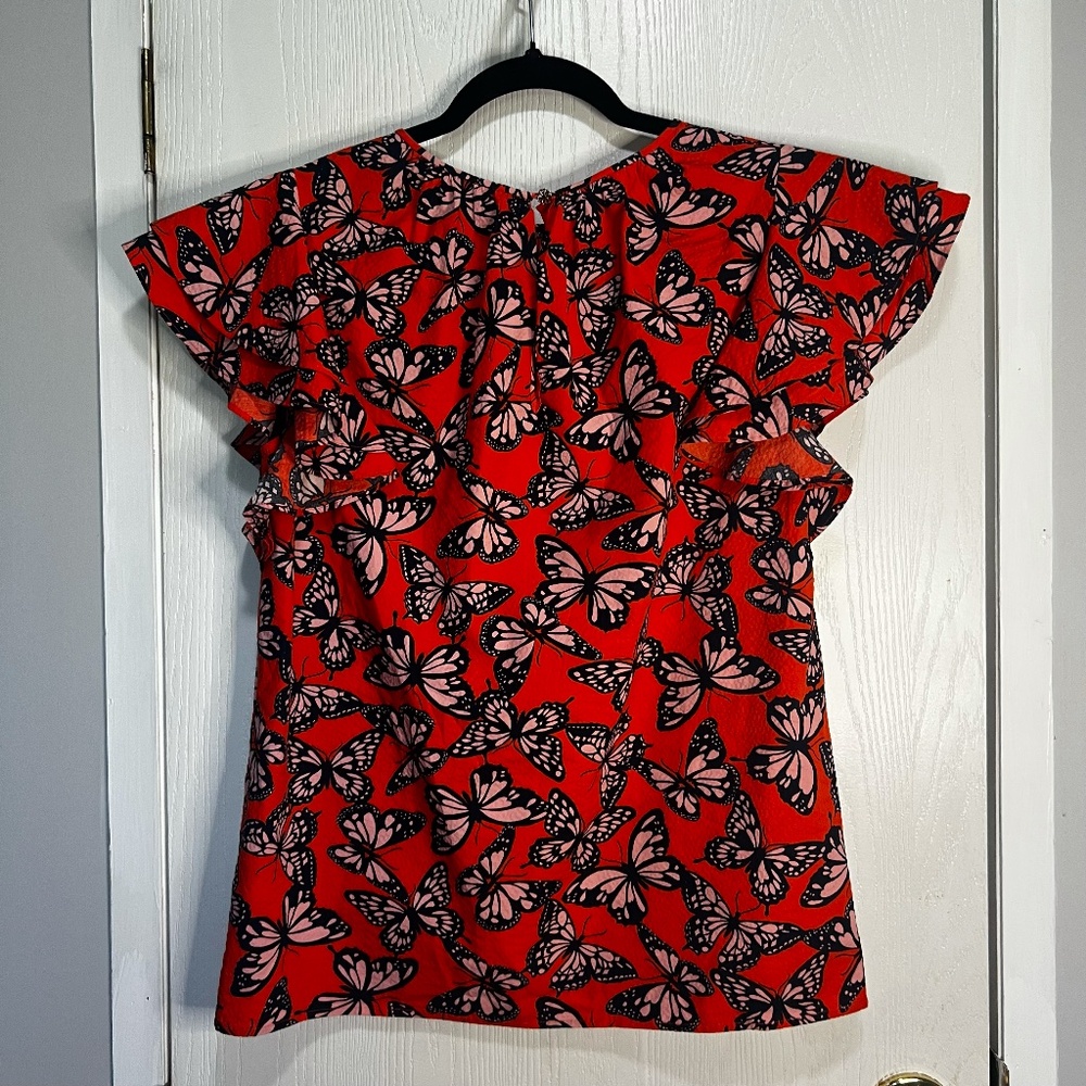 Kate Spade: Small: Spring Flight Flutter-Sleeve T… - image 6